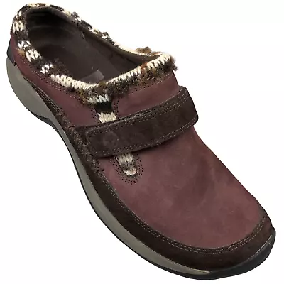 Merrell Shoes Womens 9 Moc Slip On Encore Echo Bitter Chocolate Hook Loop Strap • $4.72