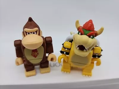 KNEX BOWSER DONKEY KONG Building Super Mario Kart  Nintendo 2.5” Inch Figure A5 • $27