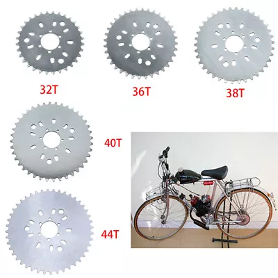 Wheel Sprocket 32T 36T 38T 44T Tooth Motorized Gas Bicycle Bike 50cc 60cc 80cc • $12.99