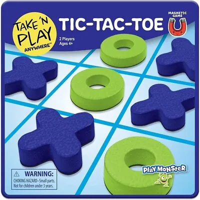 Take 'N Play TIC TAC TOE - Portable Magnetic Travel Car Game - Kids & Adults • $12.90