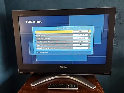£54.99 • Buy Toshiba 32C3030D 32  LCD TV HD Freeview Remote HDMI Scart Swivel Stand Black