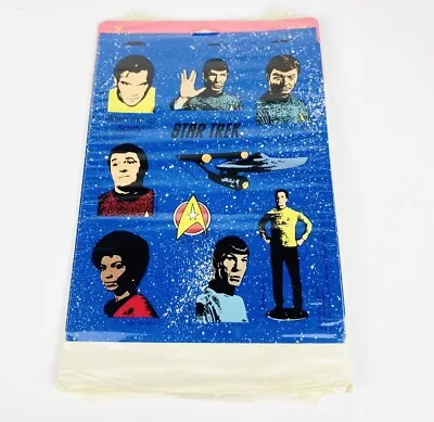 $12.99 • Buy Hallmark Cards 1992 Vintage Star Trek Stickers NOS 4 Pack/Sheets New Old Stock