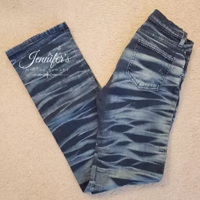 DKNY Vintage Junior Tie Dyed Jeans Size Junior 1 • £43.79