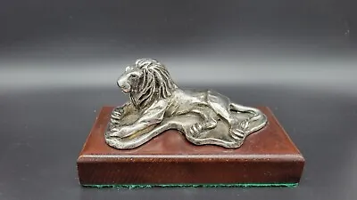 Vintage Solid Sterling Silver Lion Statue By MONTSERAT 527 Grams • $806.99