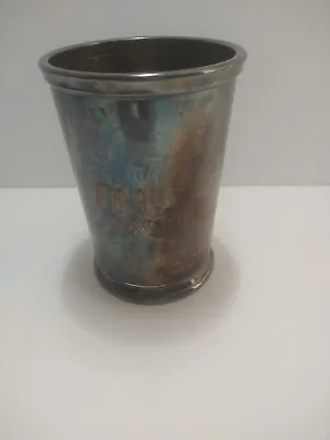 Vintage REED & BARTON  Silver Plate Mint Julep Cup #256 Monogram  • $45