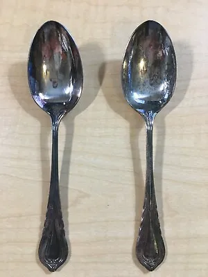 Sheffield England Epns A1 6 Inch Small Spoon Lot Of (2) Vintage Antique H • $5.35