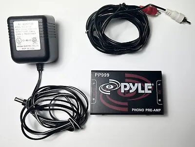 PP999 PYLE Phono Turntable Pre-Amplifier Preamp • $19.80