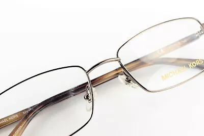 MICHAEL KORS MK336M 038 In Gunmetal Brown Horn 53-17-140 Eyeglass Frames M23 • $39.99