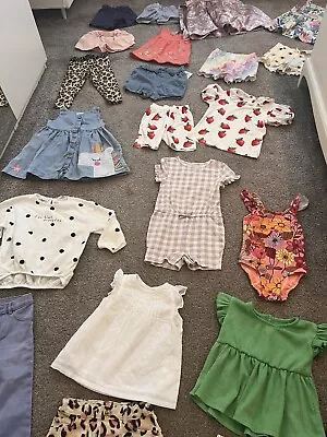 Bundle Baby Girls Summer Clothes Age 18-24 Months River Island Next Gap • £16