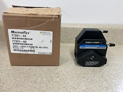 Masterflex Easy Load II Pump 77201-62 NEW • $1000