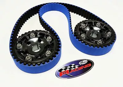 Vms 90-01 Acura Integra Non Vtec Gates Racing Timing Belt 2 Cam Gears Gunmetal • $219.88