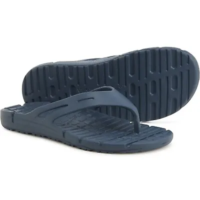 New Women's Ventolation Riley Navy Flip-Flops Slip On Arch Thong Sandals Shoes 7 • $15.99