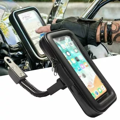 $18.80 • Buy HOT! Waterproof Motorcycle Phone Holder Bag Case Motorbike Scooter Mobile MTB