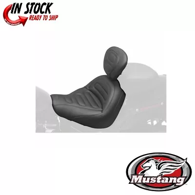 Mustang Max Profile Solo Touring Seat 18-20 Harley Softail Fat Bob FXFB • $662.40