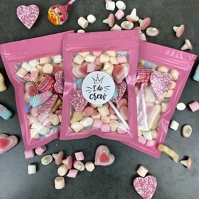 £1.75 • Buy Sweet Pouch -I Do Crew! Hen Party Sticker, Party Favours, Hen Party Bag, Hen Do