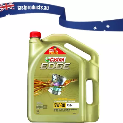 Castrol Edge 5W-30 A3/B4 Engine Oil 10 Litre-Au • $159.55