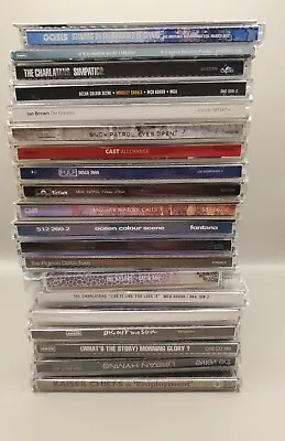 Joblot 21 U.k Indie Cd's Oasis/cast/kaiser Chiefs/charlatans/killers/ocean... • £18