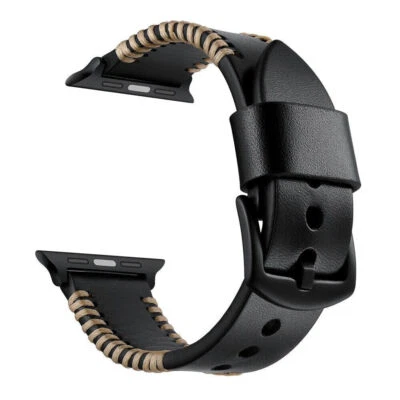 $20.95 • Buy Premium Leather Watch Band Strap For Apple Watch Ultra 8 7 6 5 4 44mm 45mm 49mm