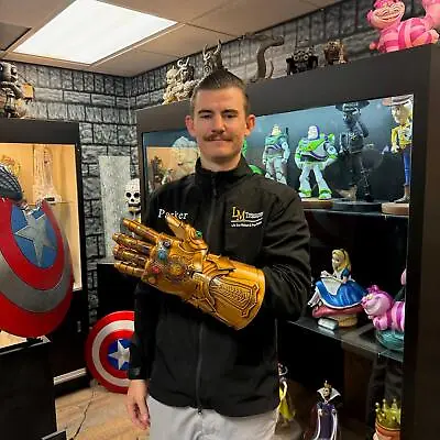 Marvel Thanos Wearable Infinity Gauntlet 1:1 Life Size High Quality Statue • $460