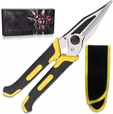 9inch Heavy Duty Scissors Multifunction Shears For Cutting Cable Wires Cardboard • $22.05