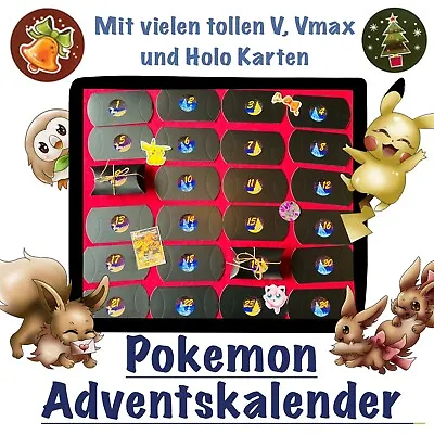 £69.41 • Buy XXL Pokemon Advent Calendar - 24 Cards & Surprises, Golden Vmax, V, Vmax