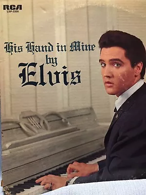 His Hand In Mine By Elvis Presley-LP • $9