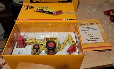 £114.99 • Buy Rare Corgi JCB 3C Mk1 Loader Excavator Mint Boxed 1/50 Diecast Model