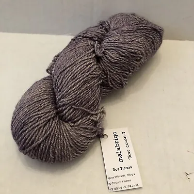 Malabrigo Dos Tierras Merino Wool Baby Alpaca 210 Yds Test Color • $20