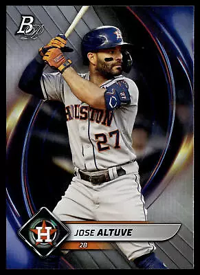 2022 Bowman Platinum #95 Jose Altuve • $1.48