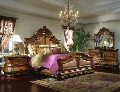 AICO By Michael Amini Tuscano 5PC Queen Size Bedroom Set • $4695