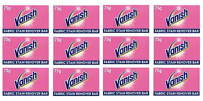 12 X Vanish Stain Remover Pre-Wash Super Bar Laundry Washing • £13.99