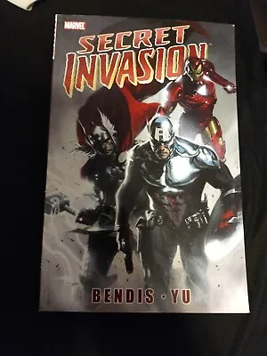 SECRET INVASION TP TPB Brian Michael Bendis Yu Skrull 1st Print  • $10.99