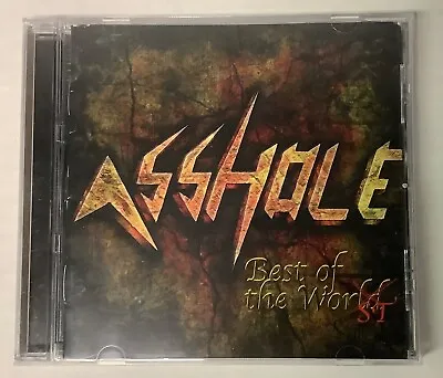 Asshole “Best Of The Worst” CD Metal Hardcore Slayer Hatebreed Morbid Angel • $15