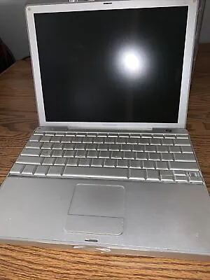 Vintage Apple PowerBook 12” G4 “Aluminum” UNTESTED PARTS ONLY • $45