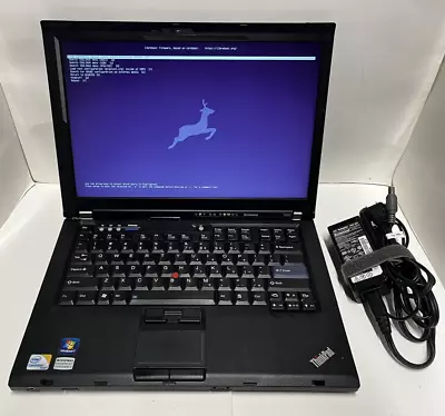 Libreboot Thinkpad T400 (SeaBIOS + Grub) 120GB SSD 8GB RAM 1440x900 • $195