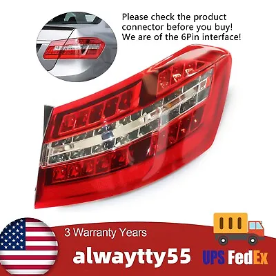 For Mercedes Benz 2010-2013 E-Class Sedan LED Tail Light Right Passenger Side RH • $146.30