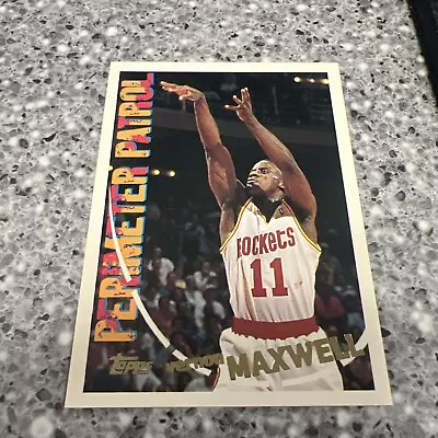 1994-95 Topps Basketball #308 Vernon Maxwell Perimeter Patrol • $2.99