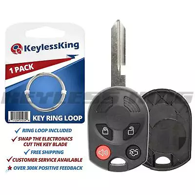 Keyless Entry Remote Car Key Fob Shell Case Cover For Ford OUCD6000022 4b • $5.95