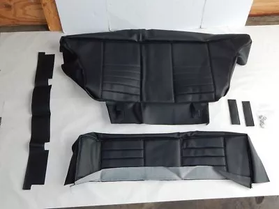 New Rear Seat Upholstery Set Seat Covers MGB GT 1965-72 Black Made In UK • $549.95