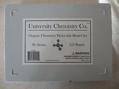 $19 • Buy Organic Chemistry Colorful Model Kit (239 Pieces) Molecular Model Atoms Bonds