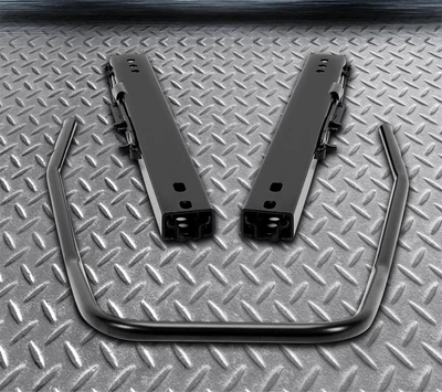 $27 • Buy Universal Adjustable 14 Inch Dual Locking Racing Seat Slider Steel Rail Track