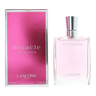 Lancome Miracle 50ml Edp Spray For Her - New Boxed & Sealed - Free P&p - Uk • £56.90