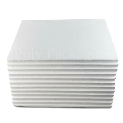 POLYSTYRENE FOAM SHEETS 600x400x10mm(24x16x0.4 )ANY QTY For Insulation/Building • £13.49