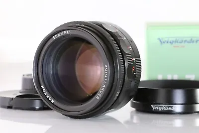 [Almost Unused] Voigtlander NOKTON 50mm F1.1 VM Leica M Mount From Japan A715 • $588.50