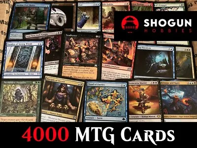 4000+ Magic The Gathering Mtg Cards Lot W/ Rares And Foils Instant Collection!! • $65.99
