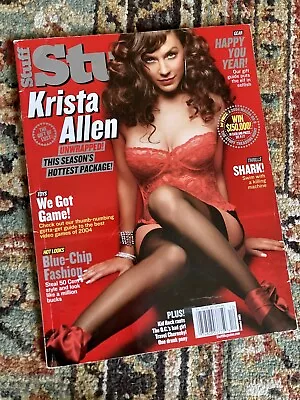 Stuff Magazine Krista Allen Kid Rock December 2003 Issue Maxim Spin-off • $4.95