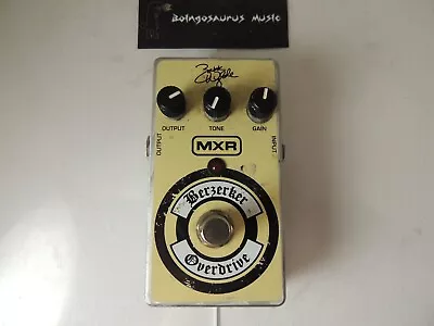 MXR Berzerker Zakk Wylde Signature Overdrive ZW44-B Effects Pedal Free USA Ship • $169.99