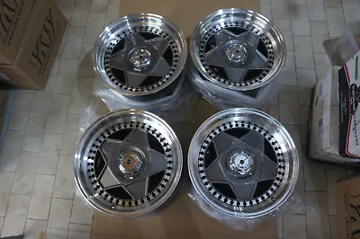 For JDM Ae86 240z Datsun S30 Miata Mx5 Eg6 Dc2 Modena Style 15  Wheels Rim • $1035