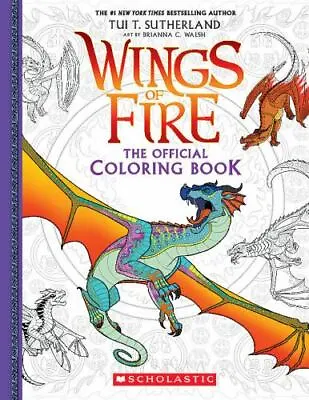 Official Wings Of Fire Coloring Book By   Paperback • $4.47