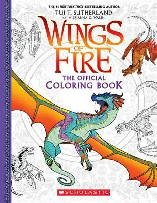 $6.05 • Buy Official Wings Of Fire Coloring Book